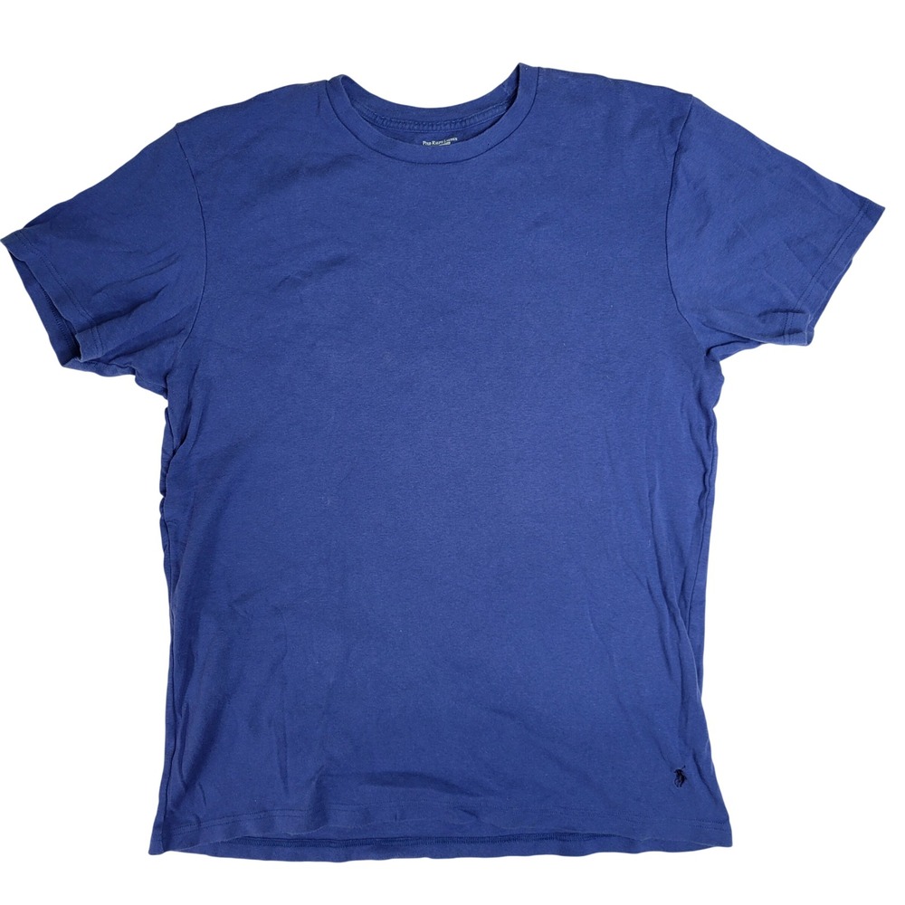 Polo Ralph Lauren Contour Cotton T-Shirt Youth‎ XL Blue Short Sleeve Crewneck